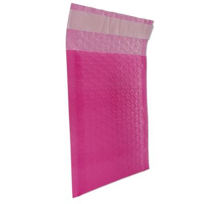 China High Quality Strong Adhesive Wholesale Bubble Mailers Waterproof Pink Padded Envelopes For Clothing Packing 28*38cm for sale