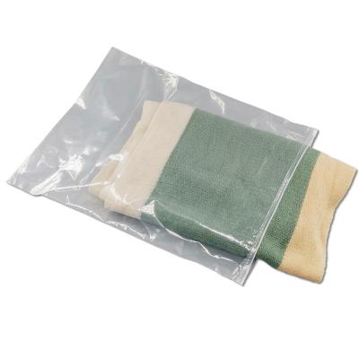 China PE Zipper Moisture Proof Slider Bag Clear Plastic Zipper Lock Bags For Clothing, Underwear, Socks Etc. for sale