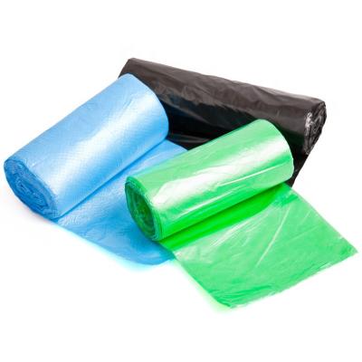 China Home Garbage Top Plastic Waterproof HDPE Garbage List Sponsor Garbage Bag Colorful Plastic Garbage Bags for sale