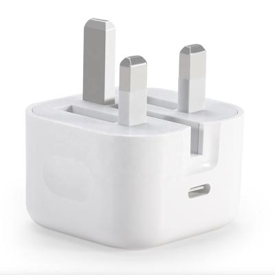 China Fast Charging Speed For iPhone 20W charger Block Fast Adapter PD 3.0 EU/US/UK Plug power adaptor USB Type C wall charger for iPhone 15 14 13 Pro Max for sale