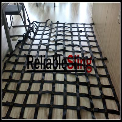 China Customized Polyester Webbing Cargo Netting 25mm~50mm For Cars for sale