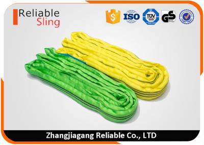 China High Safety Endless Soft Round Webbing Sling Polyester Synthetic Round Sling for sale