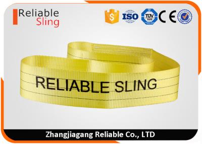 China Polyester Flat Belt Endless Webbing Sling En Standard Color Coded  Polyester Web Slings for sale