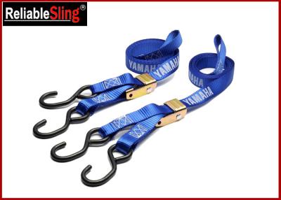 China Custom 1 Inch Cam Buckle Tie Down Strap , Polyester Cargo Lashing Strap for sale