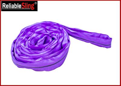 China 100% Polyester Synthetic Polyester Round Webbing Slings With CE Approved for sale