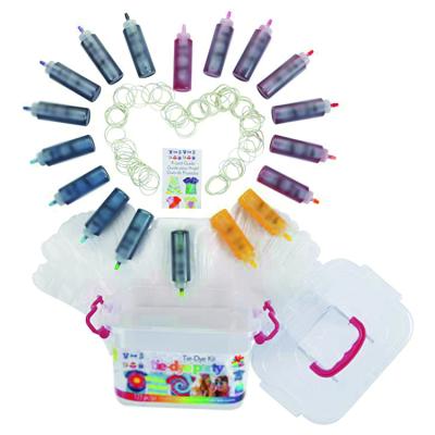 China New Hot Selling DIY Painting/Drawing Dye Kit For Children Creative Kids Link DIY Toys For Link Dye Cloth T-shirt Hoodies Non-Toxic Multi Color Bag for sale