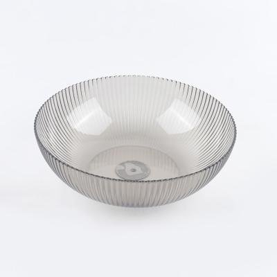 China Sustainable Factory price durable fruit and vegetable salad bowl round shape fruit and vegetable bowl for sale