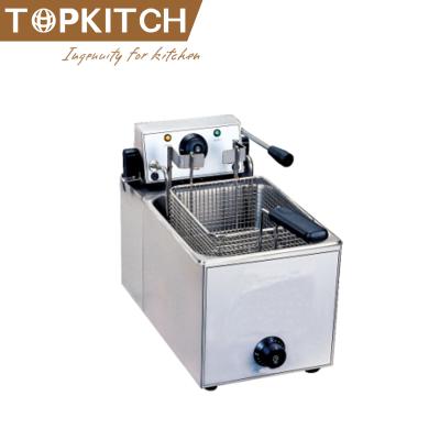 China High Quality Electric Food Labor Saving Automobile Lift Up Fryer With Timing Control for sale