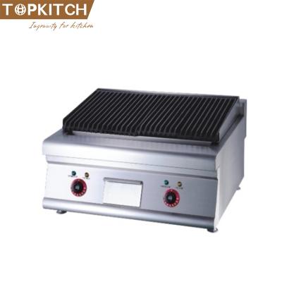 China Heavy Duty Professional Industrial Gas Lava Rock Charcoal Grill Adjustable Size for sale