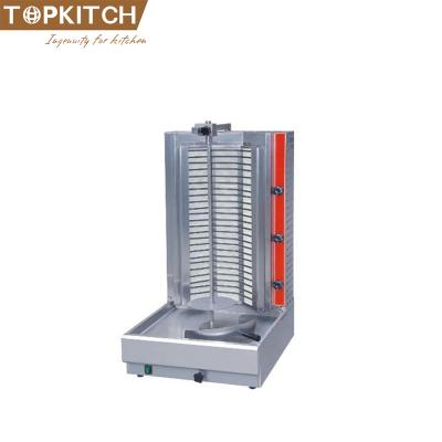 China Even Heating System Burner Individual Control Large Loading Capacity Shawarma Grill Machine Easily Cleaned for sale