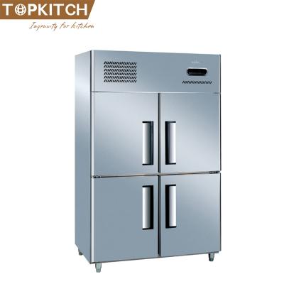 China Hotel upright Europe brand commercial compressor deep freezer for sale