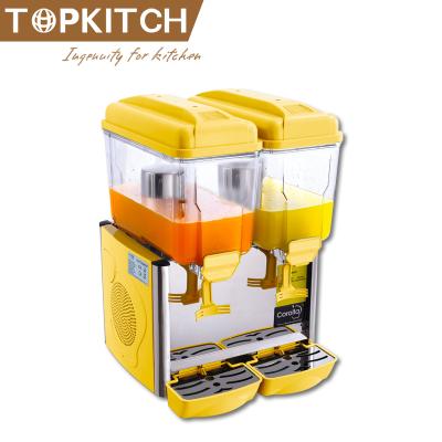 China Commercial Cold Fruit Juice Dispenser High Iron Lightweight Stainless Panel Drink Machine for sale