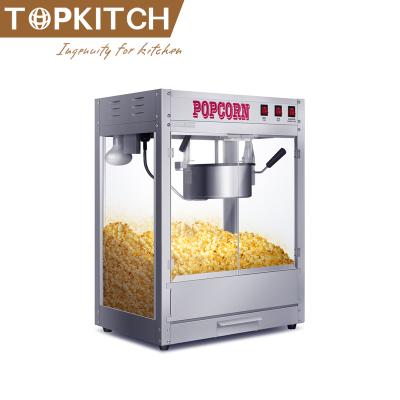 China Bakery CE ETL Approved All Stainless Steel Commercial Popcorn Machine Popcorn Maker Price for sale