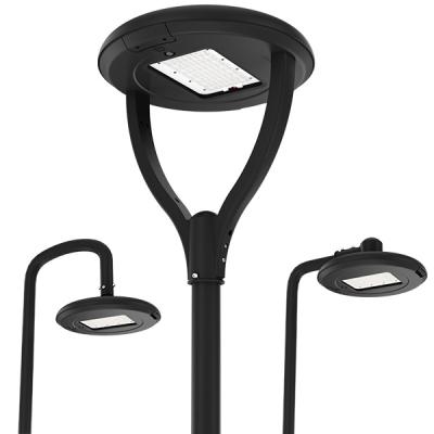 China Top ROAD ZGSM Black Style Park Post Street Led Garden Light for sale