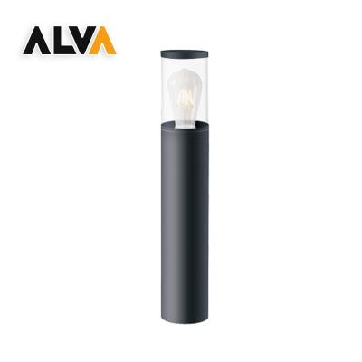 China ALVA LED Garden Light E27 CFL Filam Lamp IP54 Residential Aluminum Waterproof Park Landscape Hotel Bollards For Decoration 800mm Height for sale