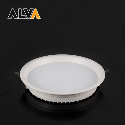 China Modern Round Deep Bright Anti-glare 30W LED Downlight Recessed Ceiling Lamp for Living Room SMD Downlight with CE CB IEC for sale