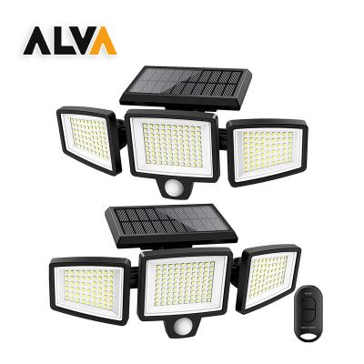 China Residential ALVA Solar ALL IN ONE LED WALL LIGHTS Warm White Infill Angle Automatically Adjustable for sale