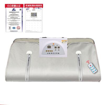 China Anti-Puffiness VKK Full Body Steam Sauna Far Infrared Thermal Blanket With Low EMF For Sweat Detox Home for sale