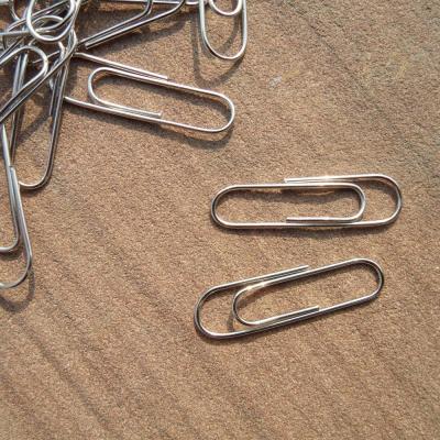 China Custom Office Large Magnetic Metal Size Paper Clip, Paper Clips 28mm for sale