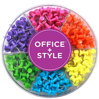 China Hot Selling Colorful Metal Push Pins With Best Price For Office Use for sale