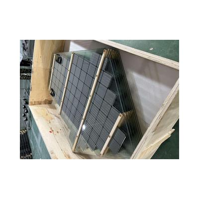 China PVB Factory Hot Sale 2555*1833*5+5mm Double Glass In Polygon Type Solar Panel for sale