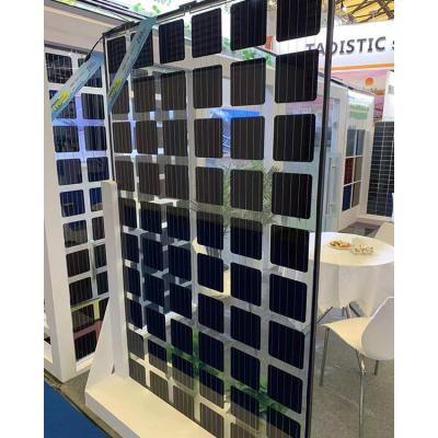 China PVB Factory Hot Sale 2000*1000*6+6mm Solar Panel With Chamber For Top Roof for sale