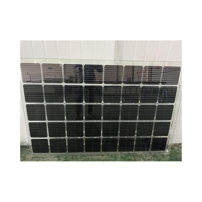 China Factory Hot Sale 1550*1000*6+6mm PVB Double Glass Solar Panel In All Thickness Glass for sale