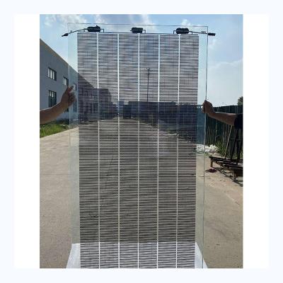 China Cheap PVB Factory Price 2000*1000*6+6mm Mono Strip Cells In High Transparency Solar Panels for sale