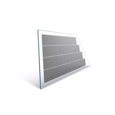 China PVB customized 1000*800*5+5mm solar panel in polygon type with high transparency for sale