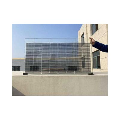 China Factory Hot Sale 1000*800*5+5mm PVB Solar Panels In Mono Strips Cells For Canopy for sale