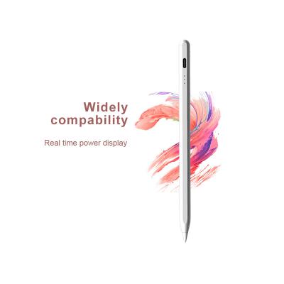 China Tablet Logo Screen Custom Capacitive Touch Active Tablet Stylus Pen for iPad Apple Pen with Palm Rejection Magnetic Tilt Active Pen for sale