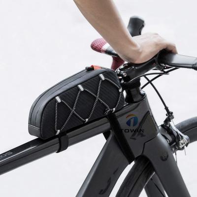 China Outdoor Cycling Pipe Jacking Bike Bag , Bike Front Frame Bag , Bike Accessories Bag for sale