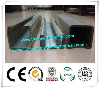 China Galvanized ASTM Cold Formed Steel Sections / U Channel Hollow Section for sale