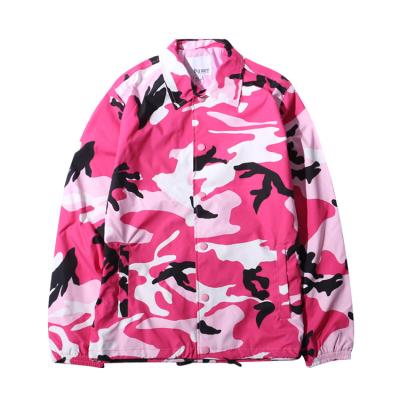 China Low MOQ Sustainable Women Winter Stripper Down Coat Camouflage Nylon Bubble Jacket for sale