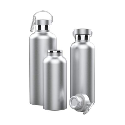 China Sustainable Eco Friendly Double Wall Wide Mouth Sweat Proof Hot And Cold Vacuum Insulated Stainless Steel Water Bottle for sale