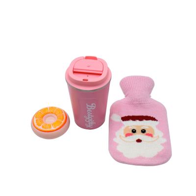 China Viable Hand Cup Tumbler Heater Coffee Cup Warm Water Bag Gift Box Set for sale