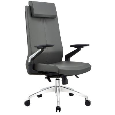 China Ergonomic Leather (Height) Ergonomic Flight Chair Modern Office Adjustable aj Height Adjustable for sale