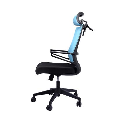 China Wholesale Executive Director Flight Headrest Ergonomic Chair Rotating Middle Back Mesh Office Chair Full Swivel aj for sale