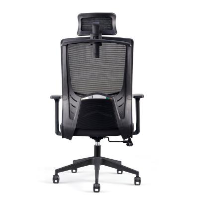 China AJ Mesh Chair Adjustable Armrest High Ergonomic Black Back Flight Staff Meeting Room Executive Office Extendable Chair with Swivel Chairs for sale