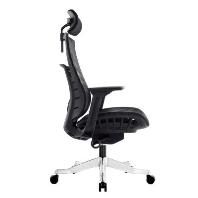 China AJ Flight Support Full Mesh Executive Ergonomic Backrest Rotation High Back Task Chairs Swivel Chair for sale