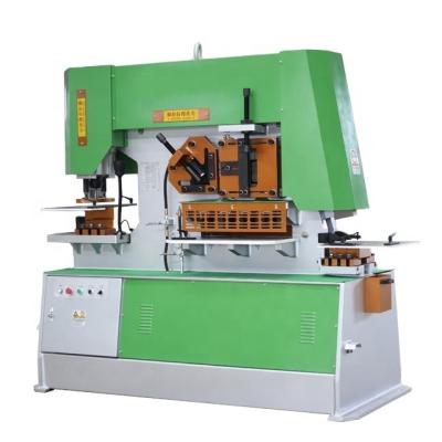 중국 Hydraulic Metal Punch Press Machine Metal Hole Punching Ironworker 판매용