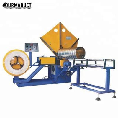 China Air Tube Duct Making Machine Forming Pipe With Service for sale