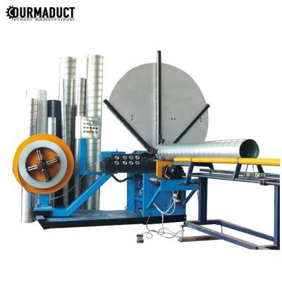 China HAVC Spiral Duct Machine Air Pipe Making And Tubeformer for sale