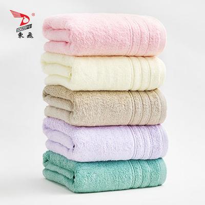 China Cheap price 70*140cm comfortable 500gsm hotel white 100% cotton bath towel china manufacturer for sale