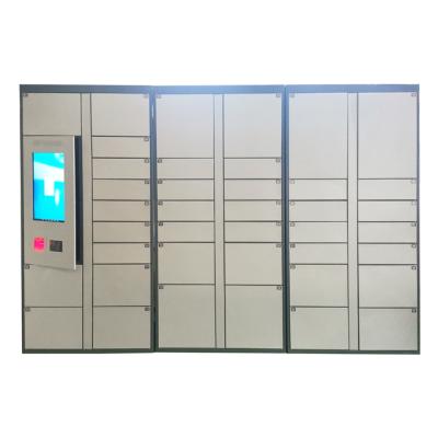 China CRS Network or Stainless Steel Remote Manage Storage Parcel Delivery Lockers with RFID Card Reader and UV Light for sale