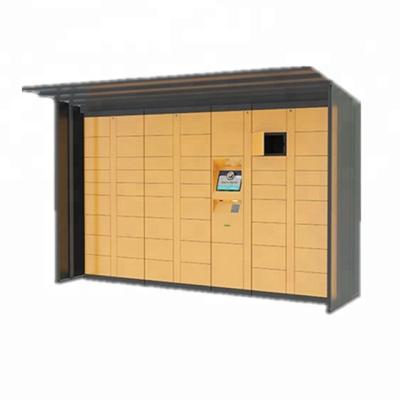 China SRI or Stainless Steel Intelligent Logistics Parcel Delivery Lockers , SMS Sending System Token Lockers for sale