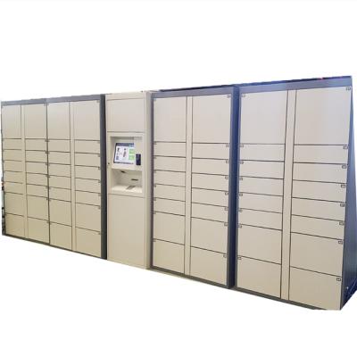 China SRI or Stainless Steel Barcode Password Computer Safe Lockers Lockers Public Lockers Locker with Multi Language UI for sale