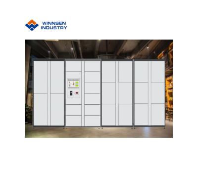 China SRI or Stainless Steel Staff Library Hospital Use Multi Doors Smart Locker with PIN Code Credit Card Access and Remote Platform for sale