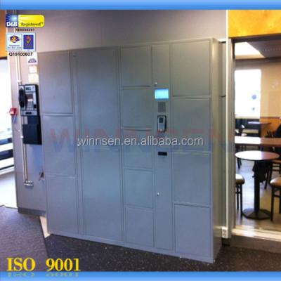 China Shopping Mall 24 Hours Working Intelligent Luggage Locker For Airport for sale