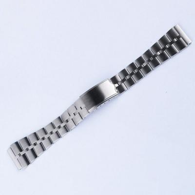 China 20mm Stainless Steel Silver Brush 316L Steel Strap Watch Band For SEIKO SKX Fishbone Sculpin 6139 for sale